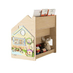Bibliothèque Enfant – Bleu Clair & Rose