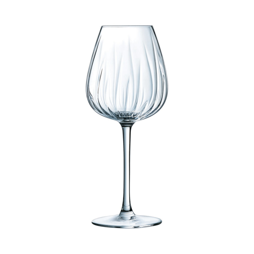 Swirly - 8 Stemmed Glasses - Glass - 47cl - Cristal d'Arques