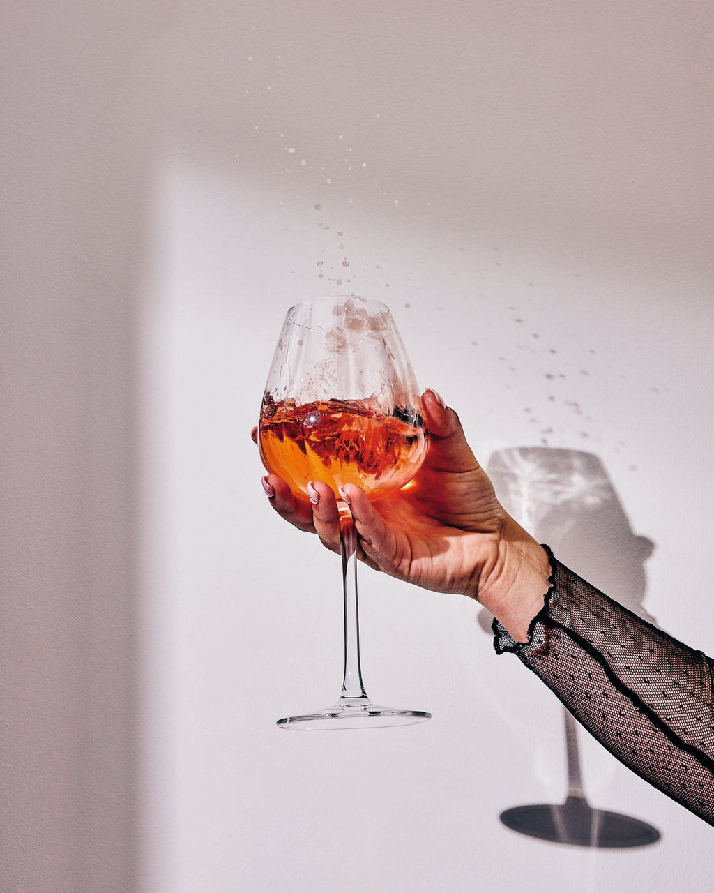 Swirly - 8 Stemmed Glasses - Glass - 47cl - Cristal d'Arques