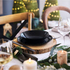 Pampille - 19-Piece Tableware Set - Black - Luminarc