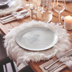 Diwali - 24-Piece Grey Marble Tableware Set - Luminarc
