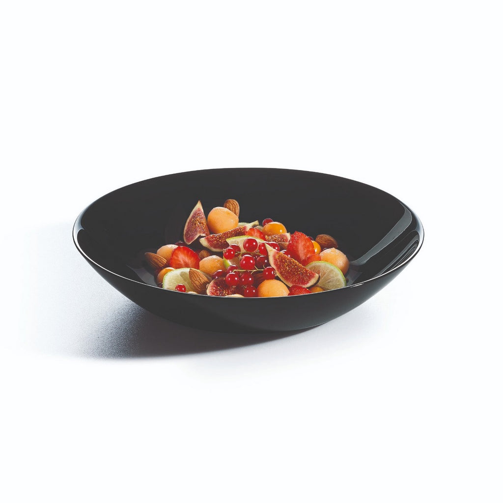 Diwali - 18-Piece Grey Marble-Effect Tableware Set - Luminarc