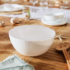 Ammonite - 25-Piece Dinnerware Set - Mineral Effect - White - Luminarc