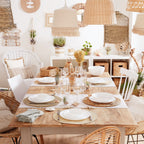 Ammonite - 25-Piece Dinnerware Set - Mineral Effect - White - Luminarc