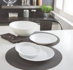 Harena - 19-Piece Tableware Set - Extra-Resistant Opal - White - Luminarc