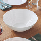 Harena - 19-Piece Tableware Set - Extra-Resistant Opal - White - Luminarc
