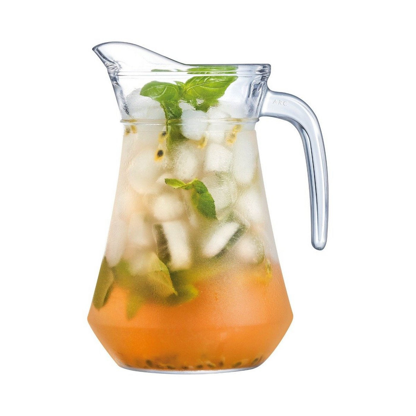 Gabin - Service De Table 19 Pièces Avec 12 Assiettes, 6 Verres Et 1 Carafe - Blanc - 1L - Luminarc