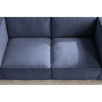 Mini Basil - Glat Stof - Lige Sofa