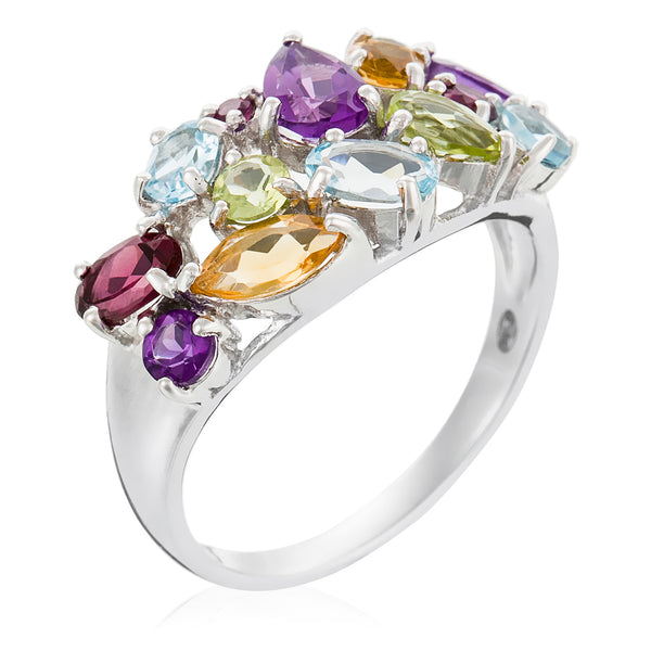 Ring "Tutti Frutti" A0.6/3 C0.36/2 P0.35/2 Rh0.42/3 T0.66/3