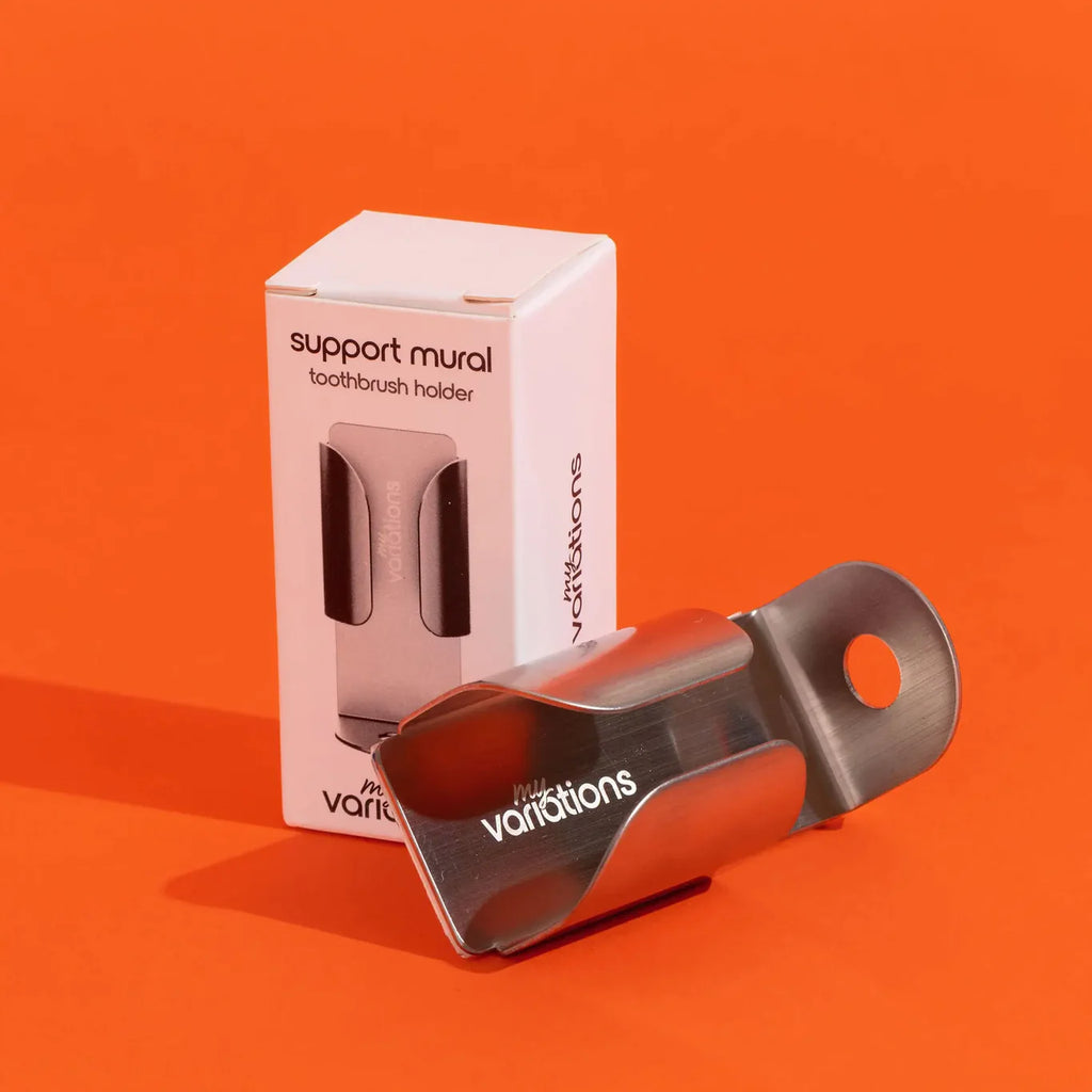 White Toothbrush + Case + Mount