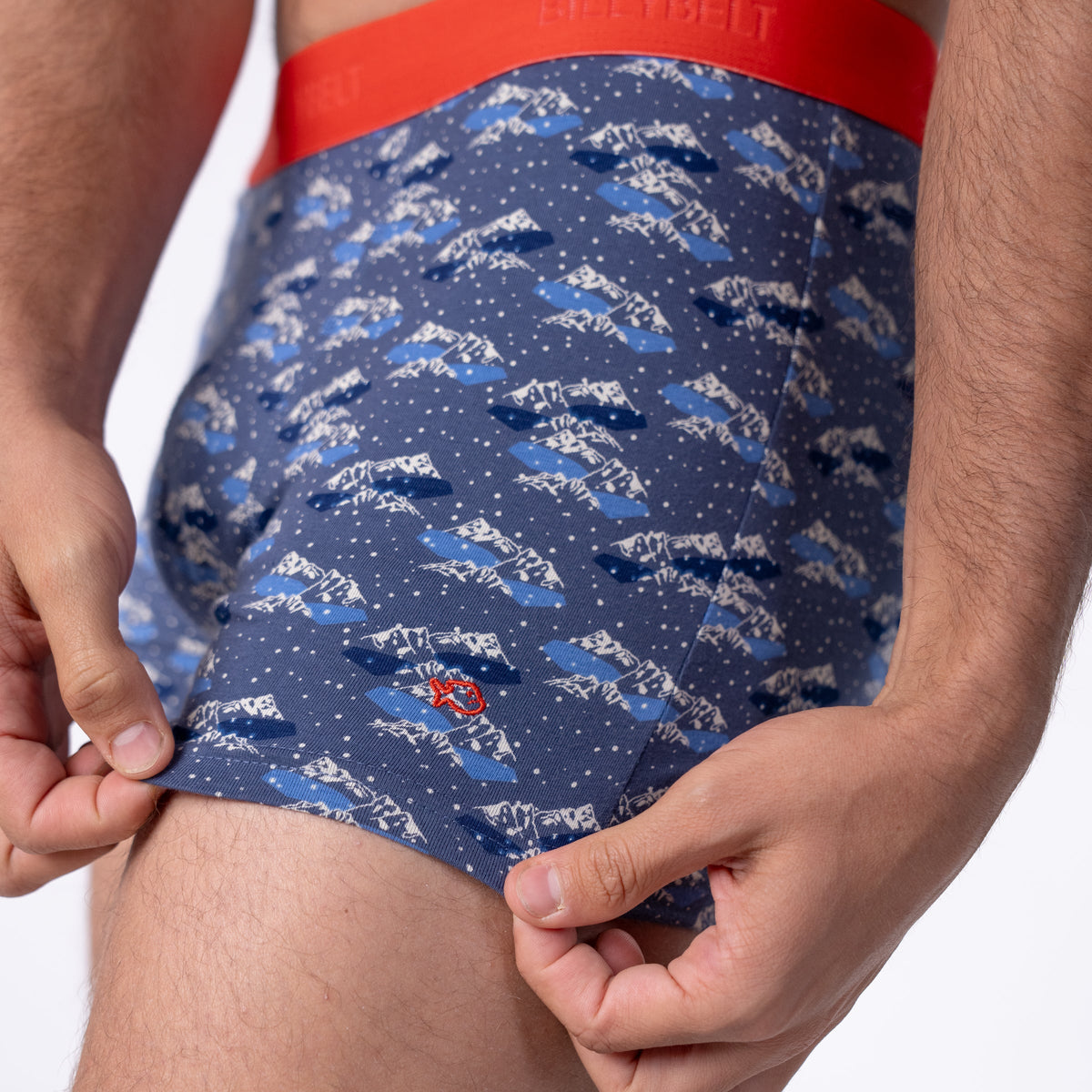 Organic Cotton Boxers - Glacier