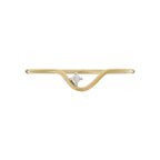 "Modesty" Ring, 0.01 ct/1 - 375/1000 Yellow Gold