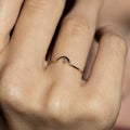 "Modesty" Ring, 0.01 ct/1 - 375/1000 Yellow Gold