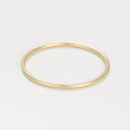 Bague "Alliance Humilité" Diamants 0,02Ct/5 - Or Jaune