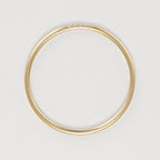 Bague "Alliance Humilité" Diamants 0,02Ct/5 - Or Jaune