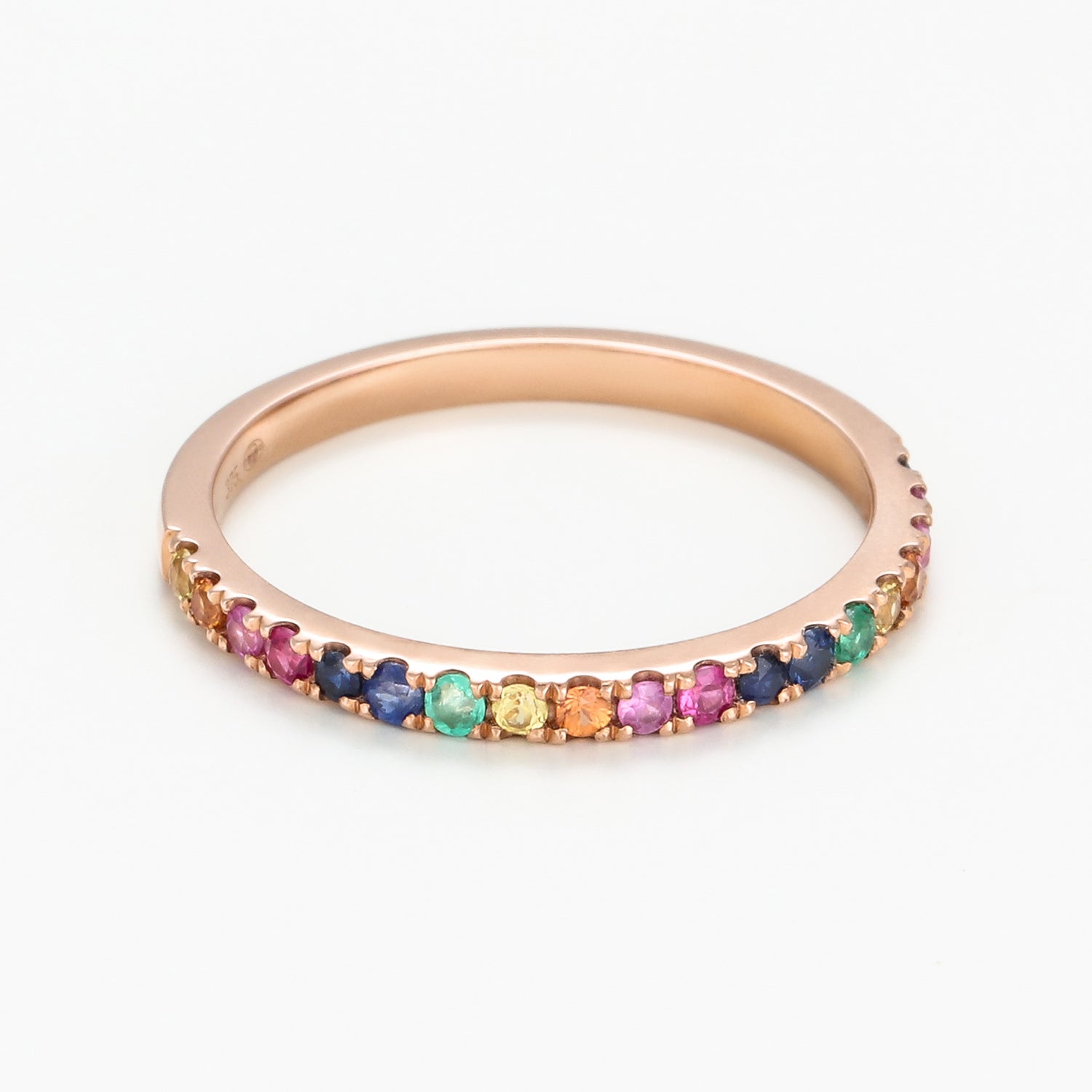 Bague "Colorful Love" E0,04/2 R0,08/3 S0,13/5 Os0,06/3 Ps0,08/3 Ys0,07/2