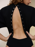 Body negro brillante