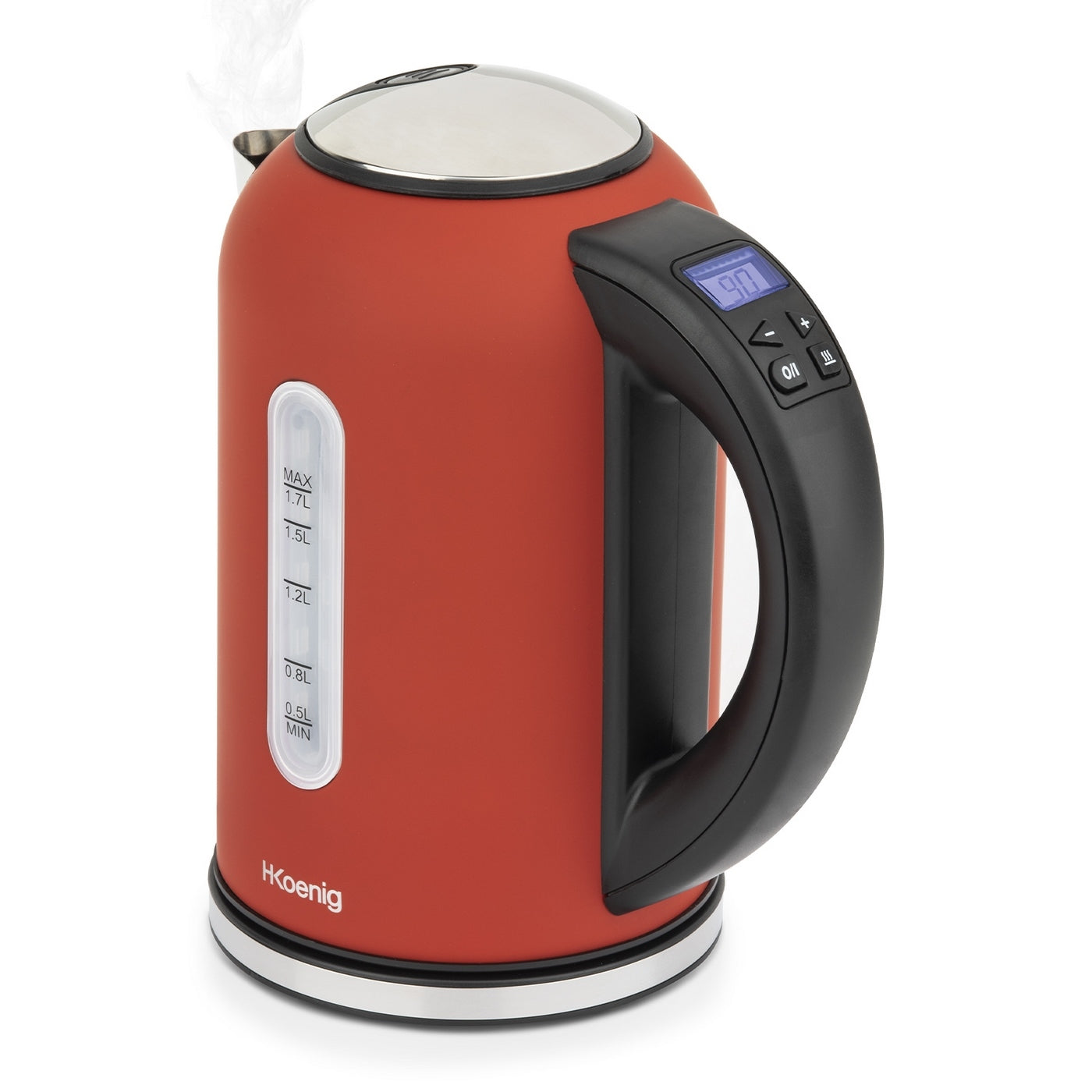 Adjustable Temperature Kettle - Red