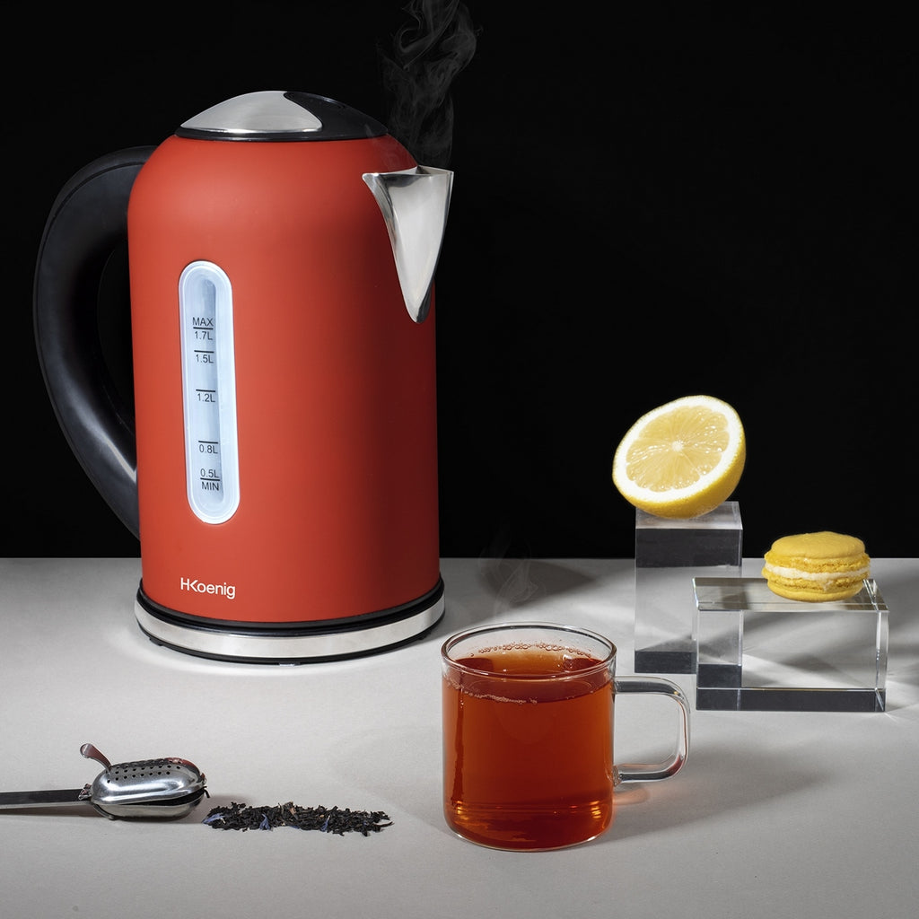 Adjustable Temperature Kettle - Red