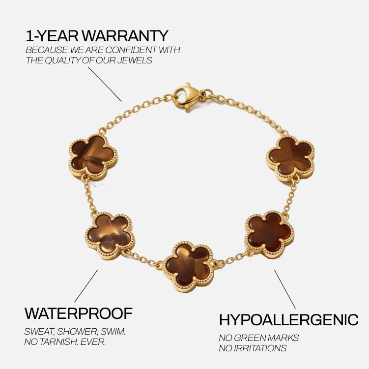 Bracelet Bonheur Marron