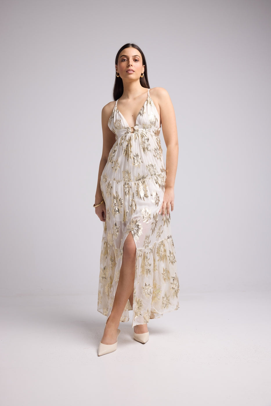 Long Dress - Bonita - White