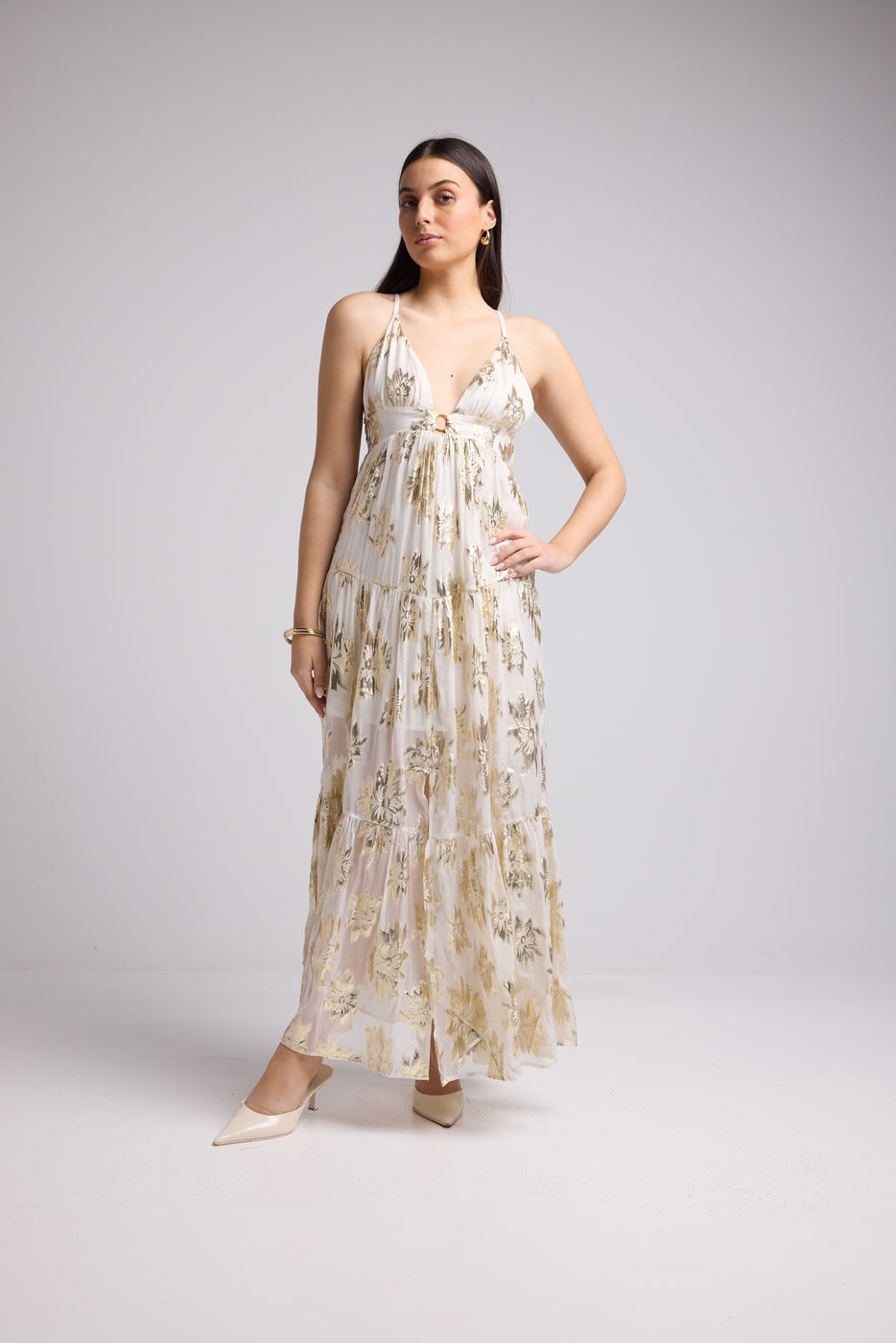 Long Dress - Bonita - White