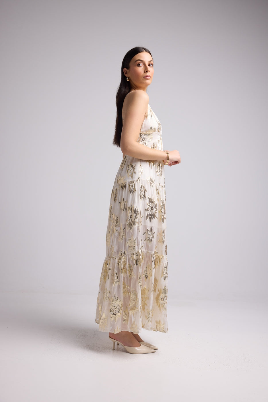 Long Dress - Bonita - White