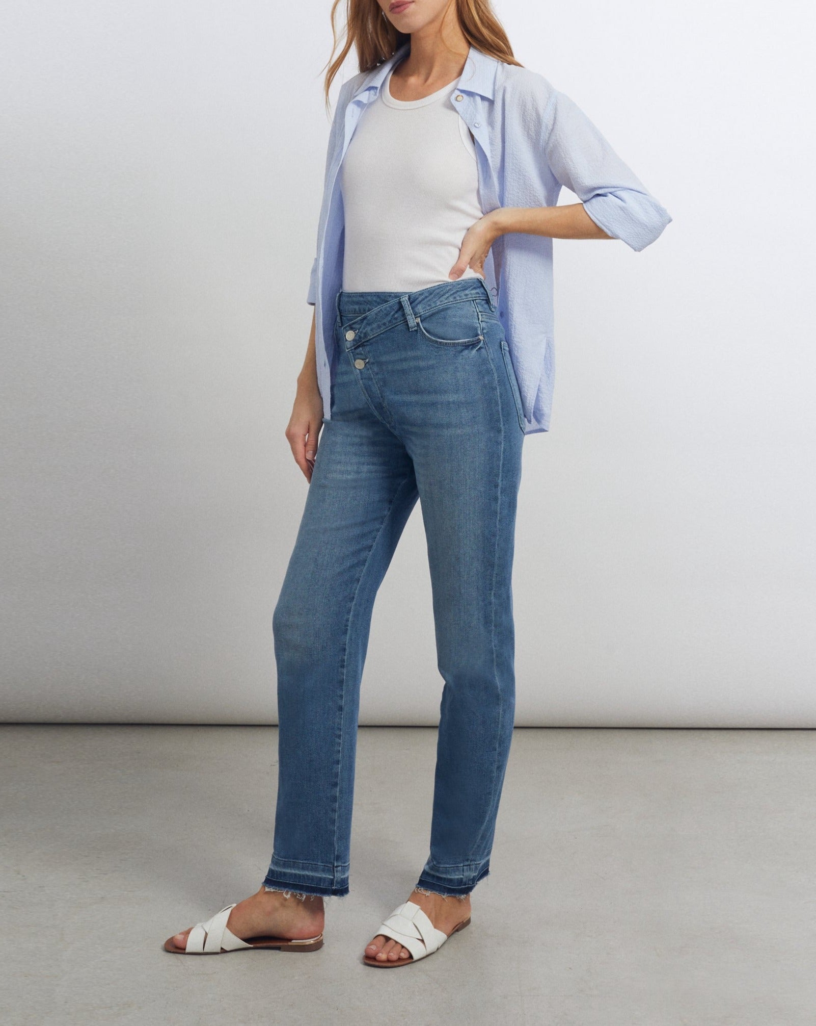 Jean Boy Bonnie - Denim B-353 - Femme