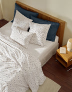 Housse De Couette - 100% Percale De Coton 120 Fils - 6 Coloris