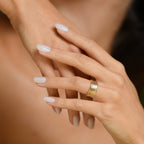 Bague "Elegance Classique 9Mm" Or Jaune 375/1000