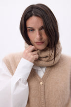Col À Torsades Borealecoland - Beige Creme - Mixte