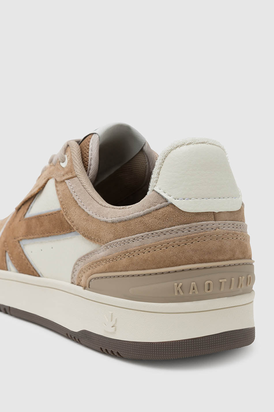 Sneakers Boston Pipping Suede - Wood