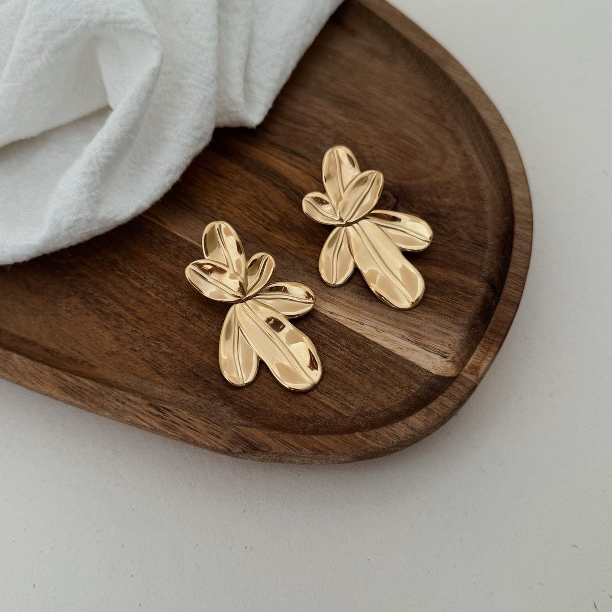 Boucles D'Oreilles Aléna - Doré