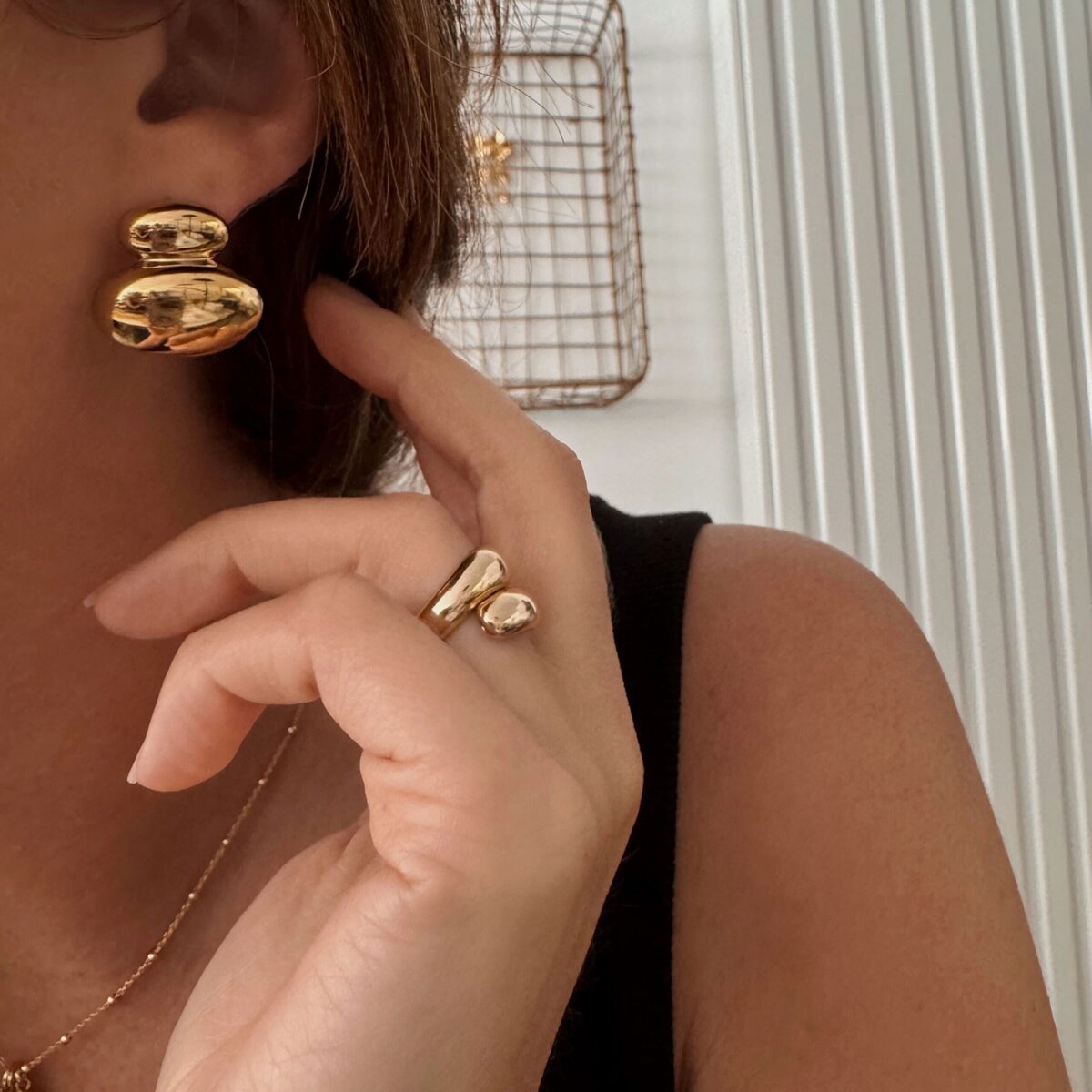 Pendientes Célya - Oro