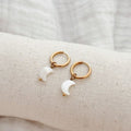 Boucles D'Oreilles Lua - Doré