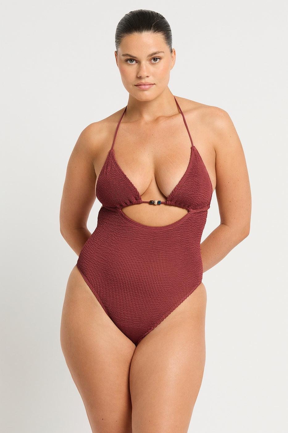 Bañador de Una Pieza Beaded Fowler - Aude, Jasmine - Carmine Recycled