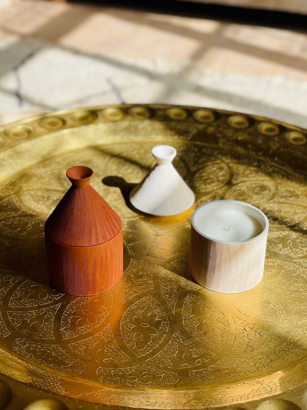Bougie Tajine - Place Des Epices - Terracotta
