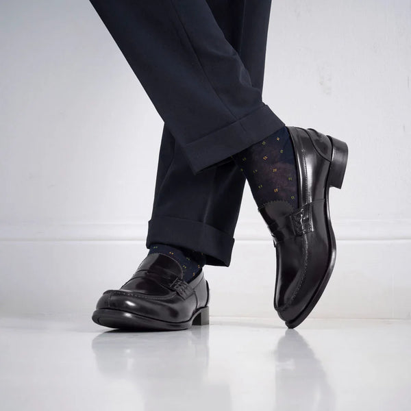 Mocasines Penny - Burdeos - Hombre