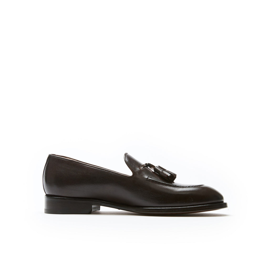 Tassel Loafers - Dark Brown - Men
