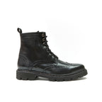 Botines Derby Wingtip - Negro - Hombre