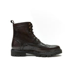 Bottines Derby À Bout D'Aile - Marron Foncé - Homme