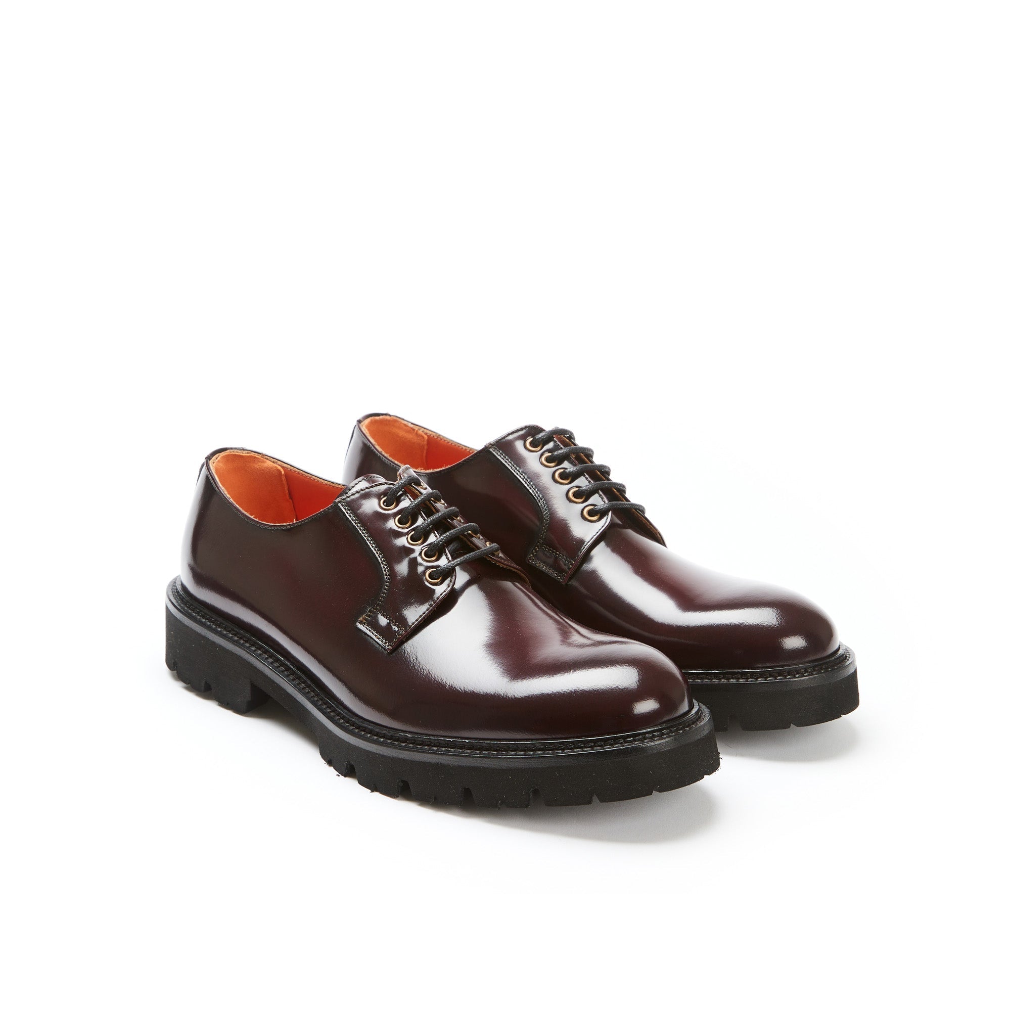 Derby Shoe - Burgundy - Men