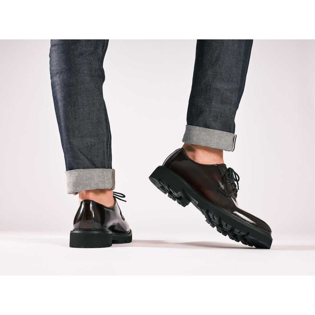 Derby Shoe - Burgundy - Men