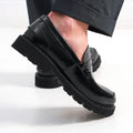 Mocassins Penny - Noir - Homme