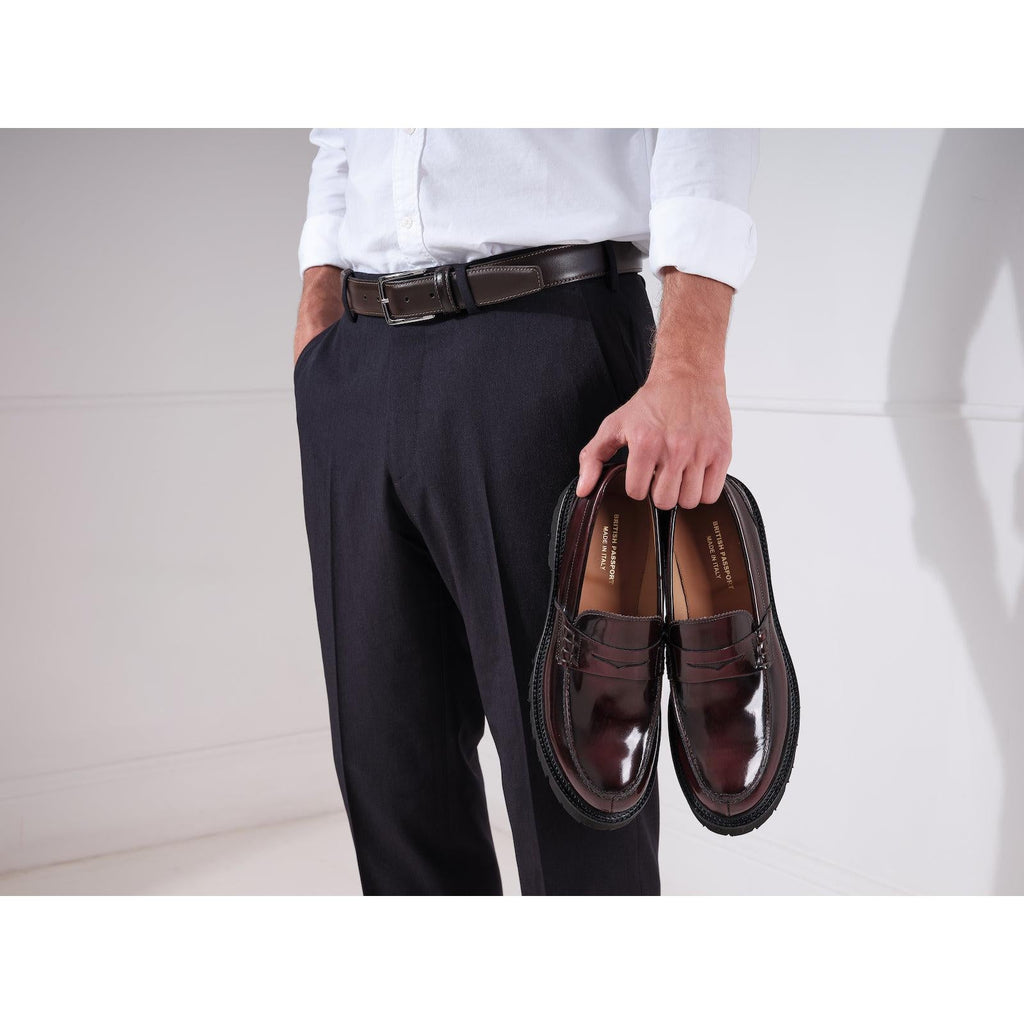 Penny Loafers - Bordeaux - Men