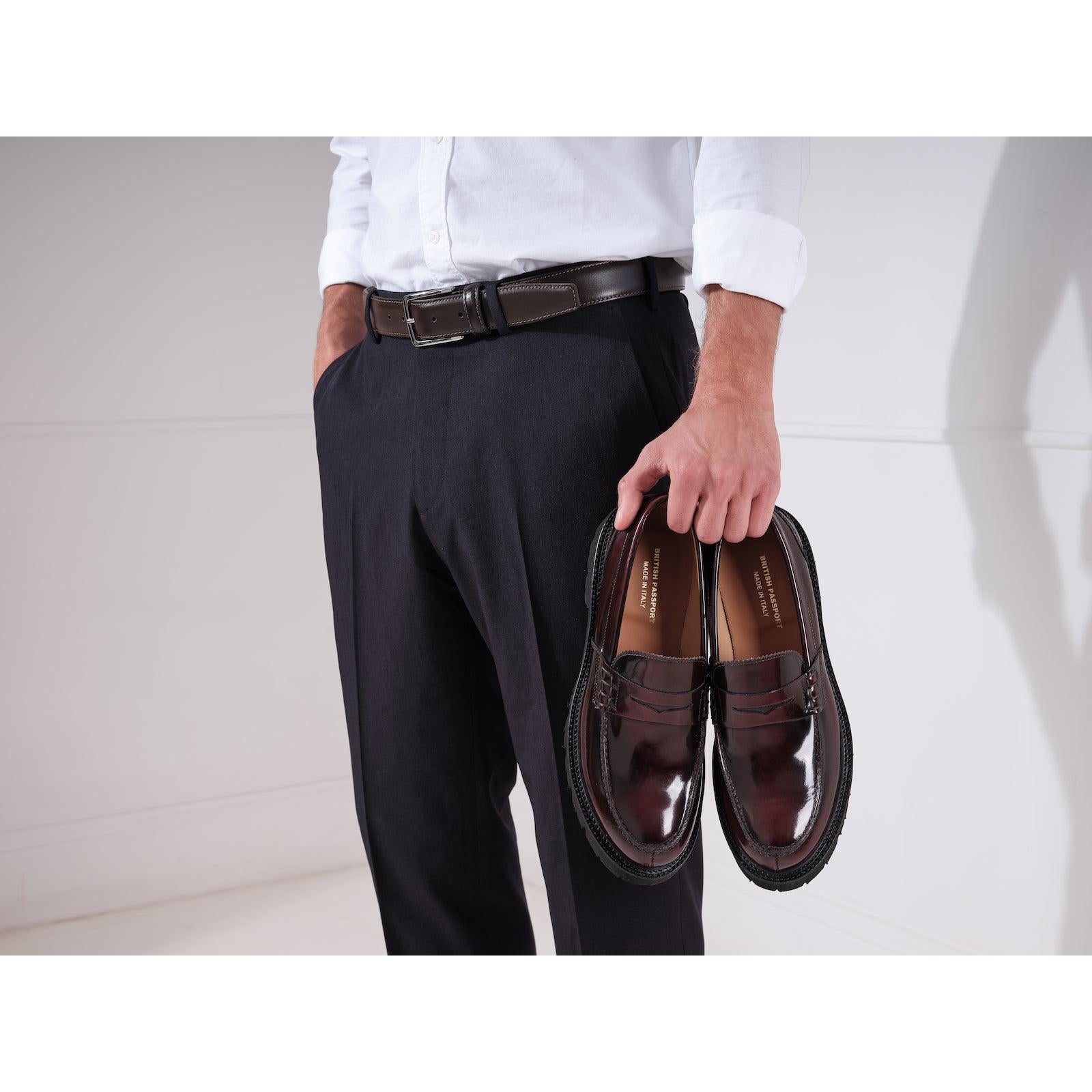 Penny Loafers - Bordeaux - Men
