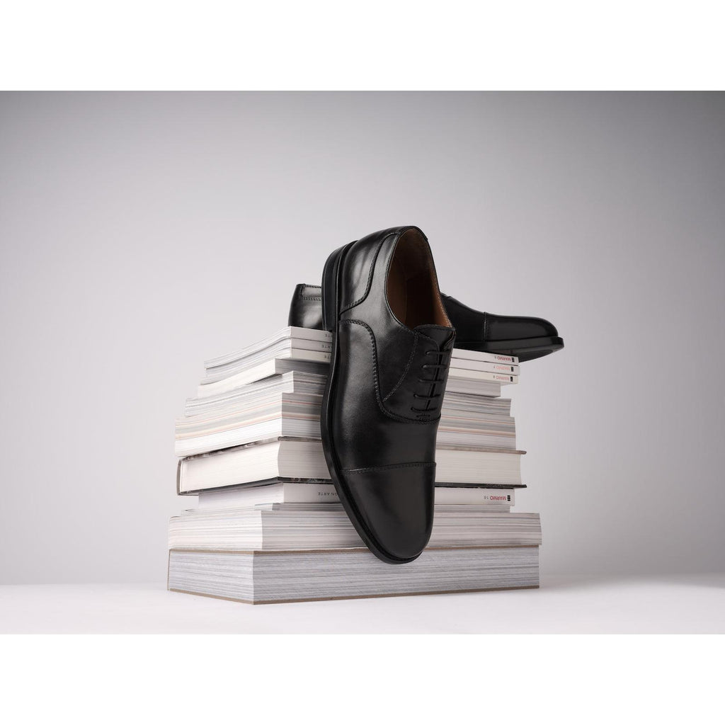 Oxford À Bout Droit - Noir - Homme