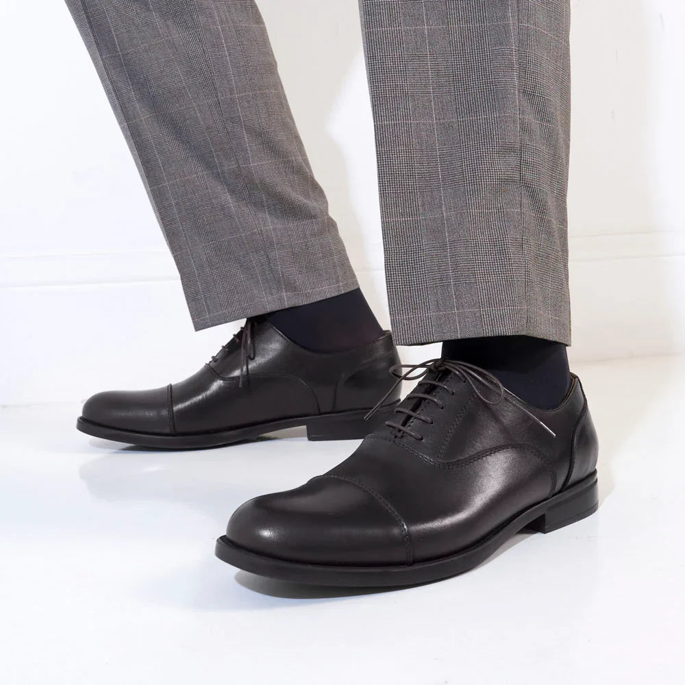 Straight-Toe Oxford - Dark Brown - Men