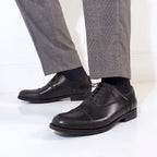 Straight-Toe Oxford - Dark Brown - Men