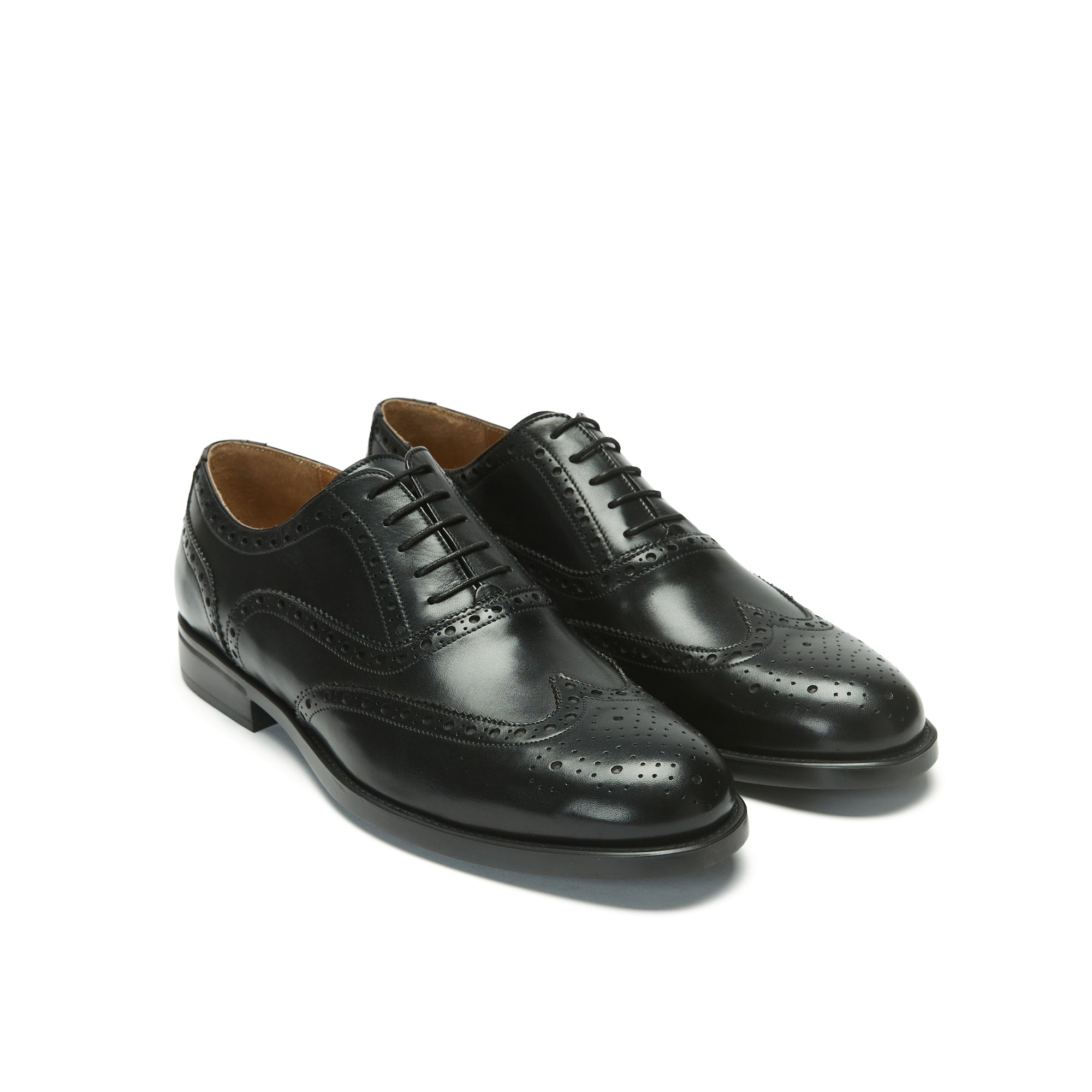 Wingtip Oxford - Black - Men